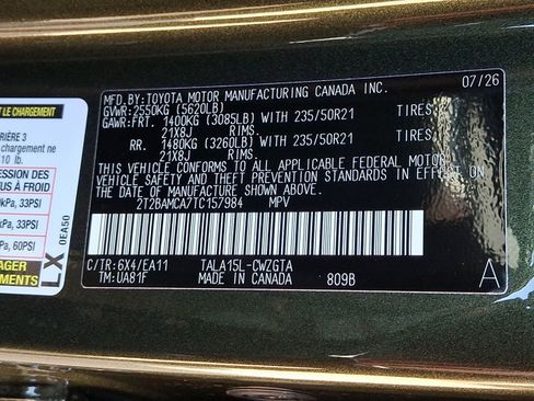 New 2026 Lexus RX 350 Premium w/ Accessory Package (Z1) AWD/4WD image 17