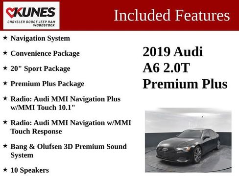 Used 2019 Audi A6 2.0T Premium Plus w/ Premium Plus Package image 3