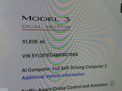 Used 2021 Tesla Model 3 Performance AWD/4WD image 35
