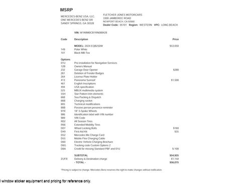 Used 2024 Mercedes-Benz EQB 250+ image 2