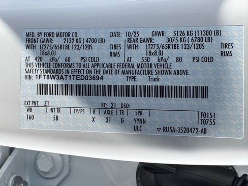 New 2026 Ford F350 Lariat image 50