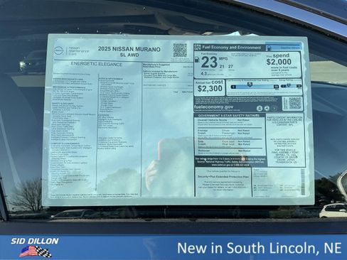 New 2025 Nissan Murano SL image 13