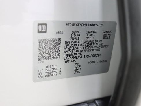 Used 2024 Cadillac Escalade Premium Luxury Platinum w/ Heavy-Duty Trailer Package image 48