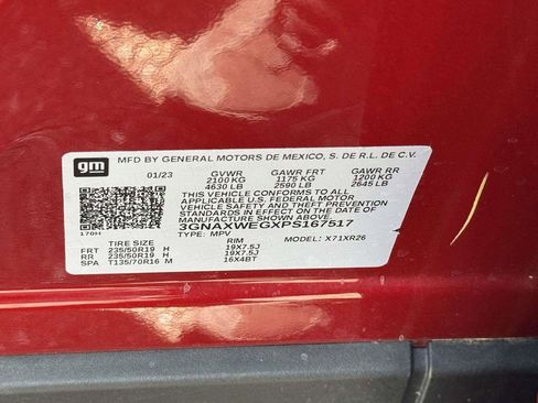 Used 2023 Chevrolet Equinox RS w/ RS Leather Package image 16