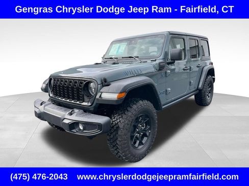 Certified 2025 Jeep Wrangler Unlimited Sport S 4xe AWD/4WD image 3