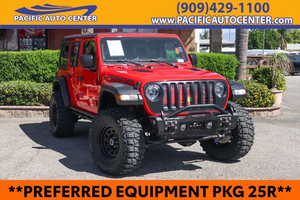 Used 2021 Jeep Wrangler Unlimited Rubicon AWD/4WD image 1