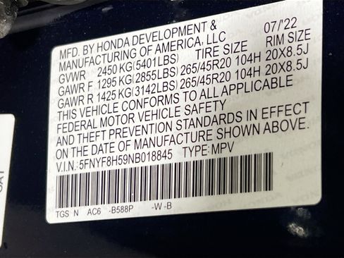 Used 2022 Honda Passport EX-L image 31