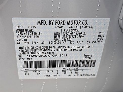 New 2026 Ford Explorer ST image 29