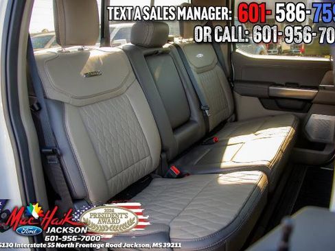 Certified 2024 Ford F150 Platinum w/ Equipment Group 703A Plus image 12