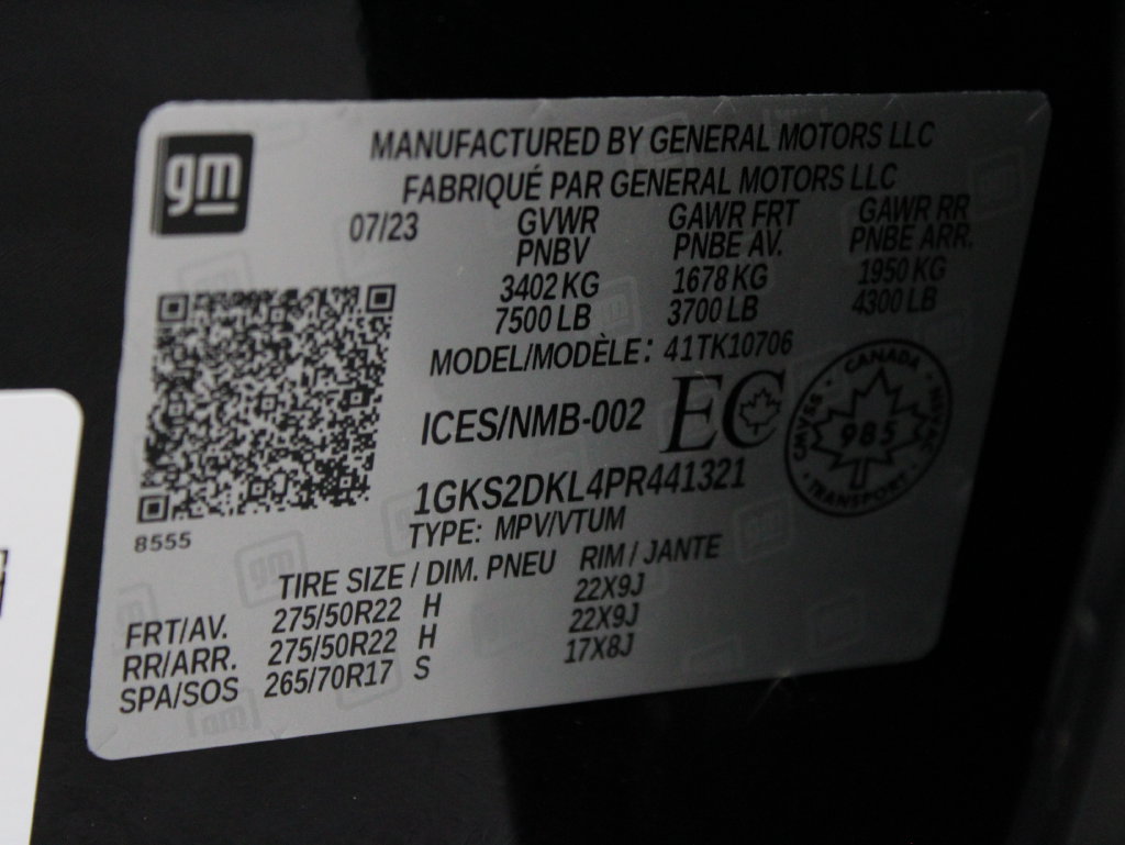 Used 2023 GMC Yukon Denali w/ LPO, Floor Liner Package AWD/4WD image 78