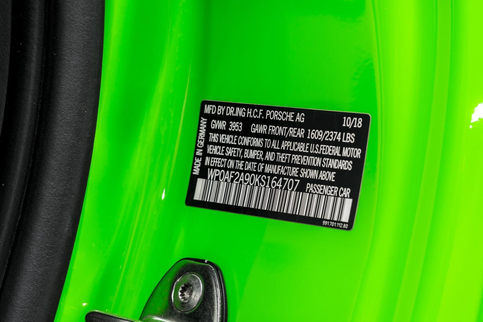 Used 2019 Porsche 911 GT3 RS RWD image 12