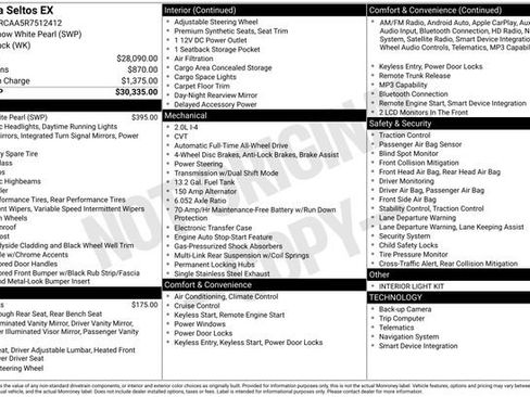 Certified 2024 Kia Seltos EX AWD/4WD image 21
