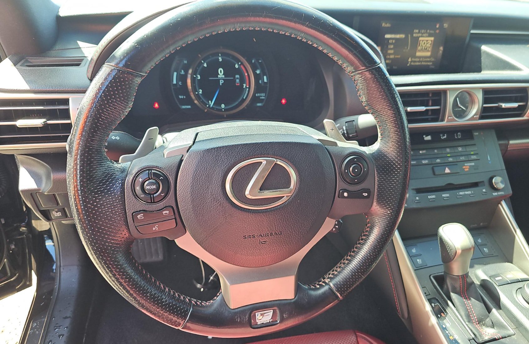 Used 2016 Lexus IS 200t w/ F Sport Package RWD image 3