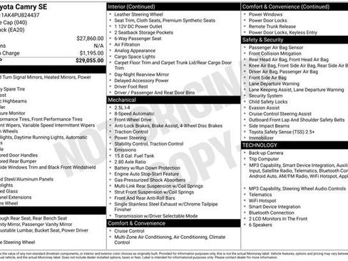 Used 2023 Toyota Camry SE image 32