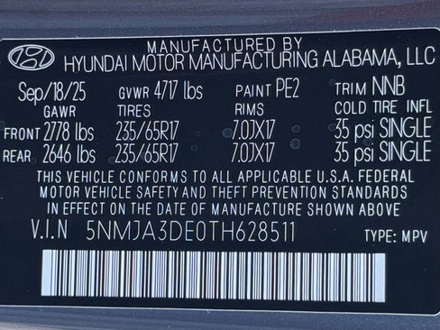 Certified 2026 Hyundai Tucson SE FWD image 27