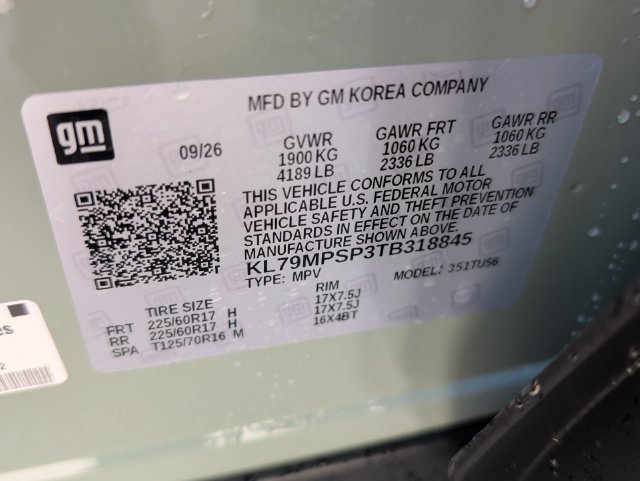 New 2026 Chevrolet TrailBlazer LT w/ LT Cold Weather Package FWD image 40