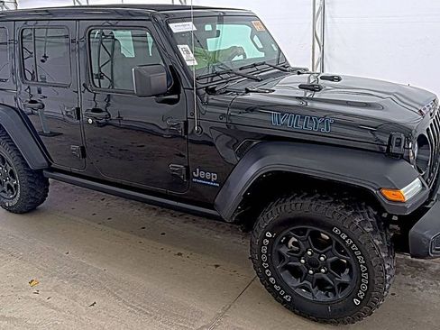 Used 2023 Jeep Wrangler Unlimited w/ Sun & Screen Package AWD/4WD image 3