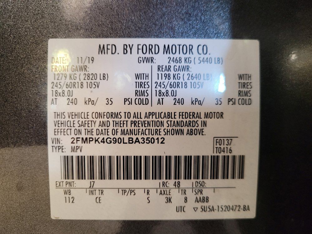 Used 2020 Ford Edge SE AWD/4WD image 33