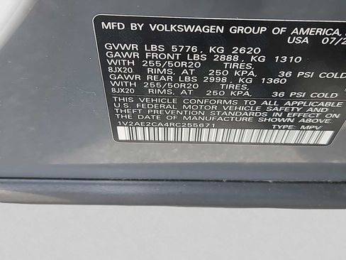 Used 2024 Volkswagen Atlas Cross Sport SEL R-Line AWD/4WD image 15