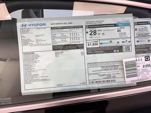 New 2025 Hyundai Sonata SEL image 14