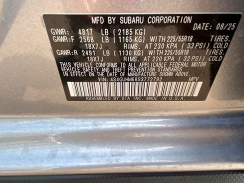 Used 2025 Subaru Crosstrek 2.5i Limited w/ Crosstrek Mirror Package image 32