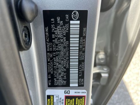 Used 2022 Lexus ES 350 F Sport w/ Accessory Package 2 FWD image 36