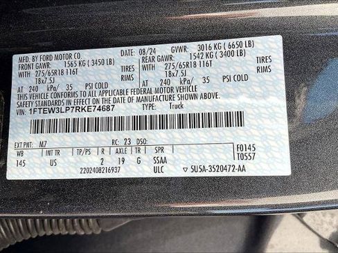 Certified 2024 Ford F150 XLT w/ Mobile Office Package image 25