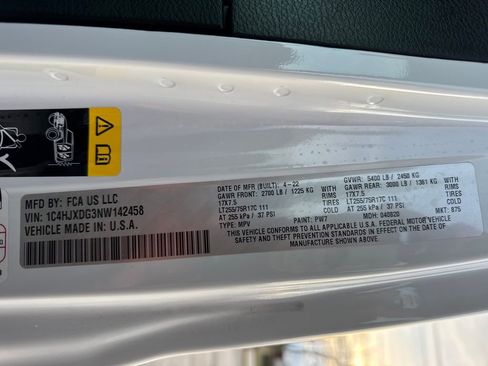 Certified 2022 Jeep Wrangler Unlimited Sport image 37