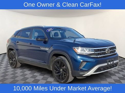 Used 2022 Volkswagen Atlas Cross Sport SE AWD/4WD image 1