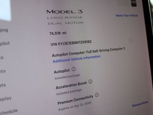 Used 2019 Tesla Model 3 Long Range image 12