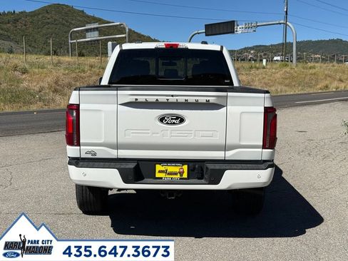 Used 2025 Ford F150 Platinum w/ Equipment Group 702A High AWD/4WD image 4