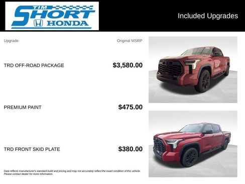 Used 2026 Toyota Tundra Limited w/ TRD Off-Road Package AWD/4WD image 6