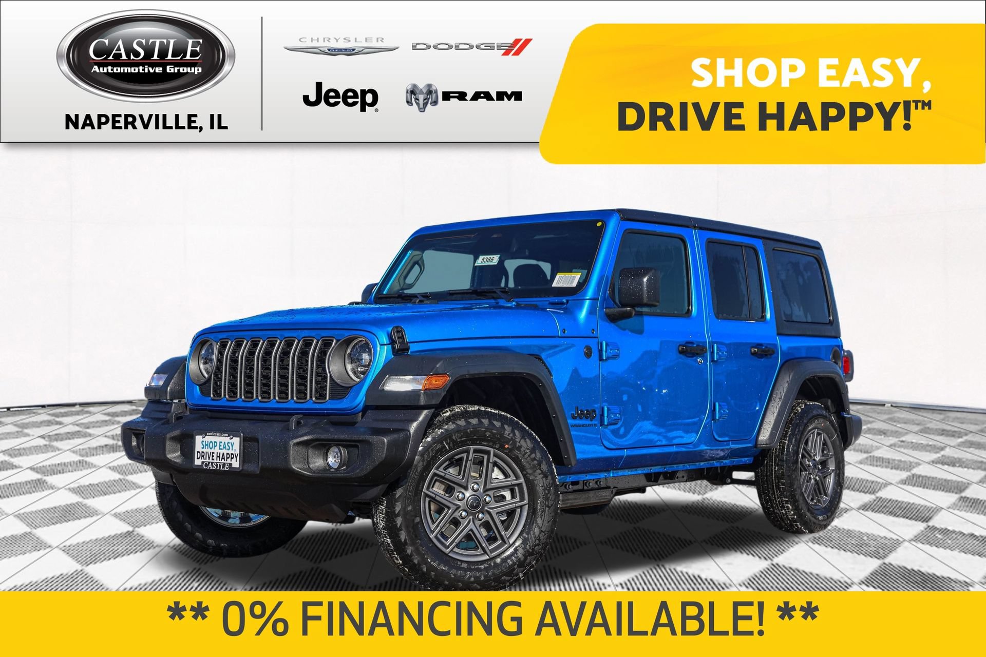 New 2026 Jeep Wrangler Unlimited Sport AWD/4WD image 1