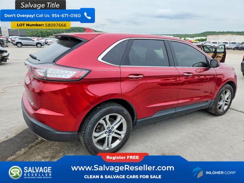 Used 2017 Ford Edge Titanium w/ Technology Package AWD/4WD image 4