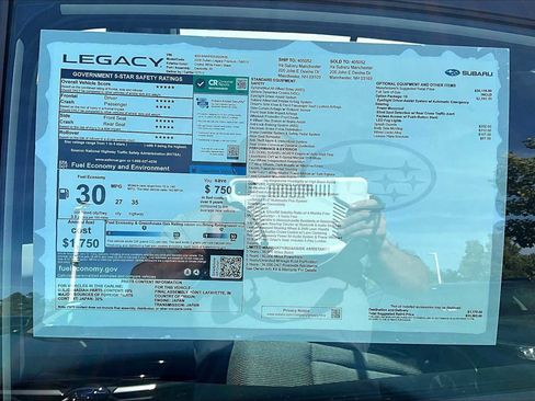 New 2025 Subaru Legacy Premium image 18