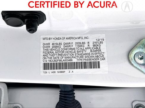 Used 2020 Acura TLX V6 w/ A-SPEC Pkg image 42