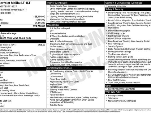 Certified 2025 Chevrolet Malibu LT image 6
