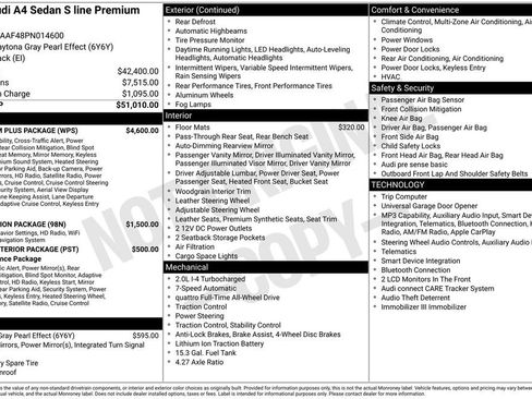 Certified 2023 Audi A4 2.0T Premium Plus w/ Premium Plus Package AWD/4WD image 3