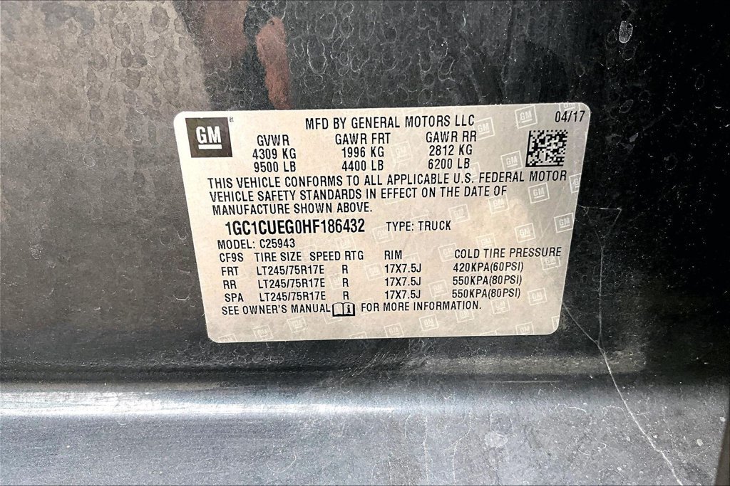 Used 2017 Chevrolet Silverado 2500 W/T RWD image 12