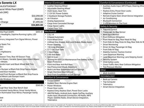 New 2026 Kia Sorento LX image 4