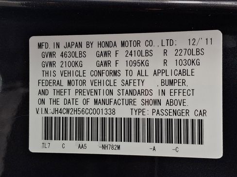 Used 2012 Acura TSX Sport Wagon image 28