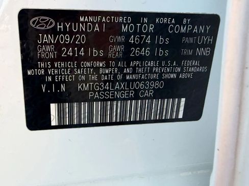 Used 2020 Genesis G70 2.0T w/ Elite Package image 34