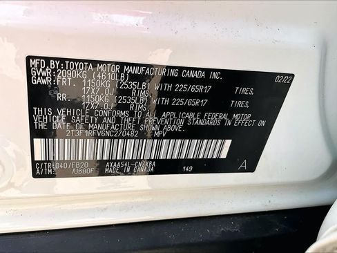 Used 2022 Toyota RAV4 LE AWD/4WD image 34