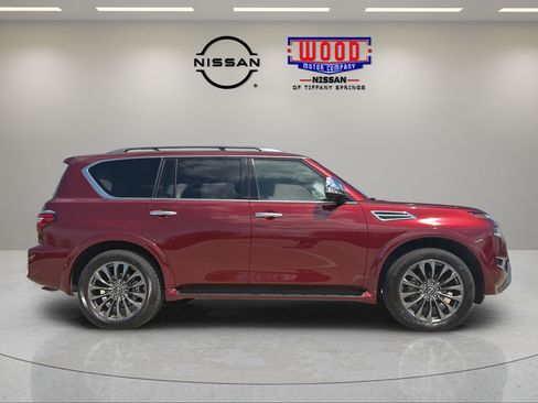 Used 2024 Nissan Armada Platinum w/ Captain's Chairs Package AWD/4WD image 2