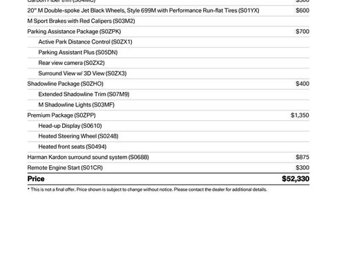 Certified 2024 BMW X3 M40i w/ Premium Package AWD/4WD image 3