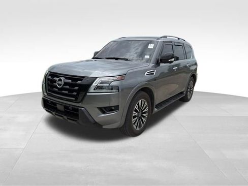 Used 2021 Nissan Armada SL w/ Midnight Edition Package RWD image 2