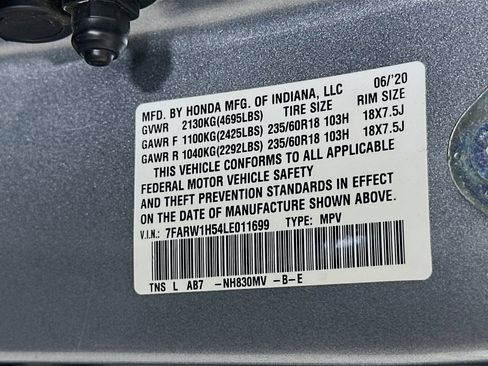 Certified 2020 Honda CR-V EX image 30