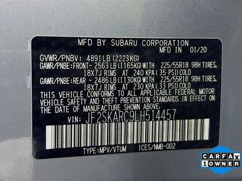 Used 2020 Subaru Forester Sport w/ Popular Package #2 AWD/4WD image 33