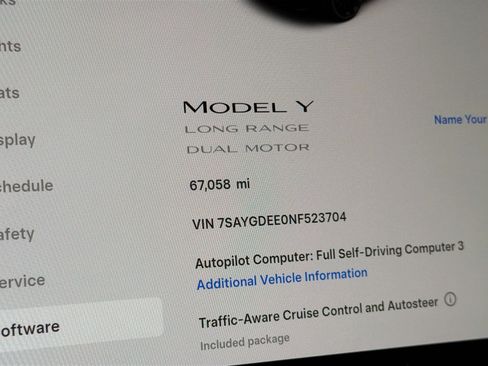 Used 2022 Tesla Model Y Long Range AWD/4WD image 8