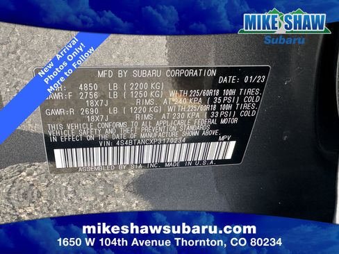 Certified 2023 Subaru Outback Limited image 31